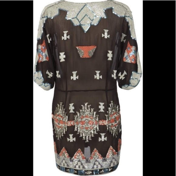 AllSaints Aztec Chariot Dress - Picture 2 of 7